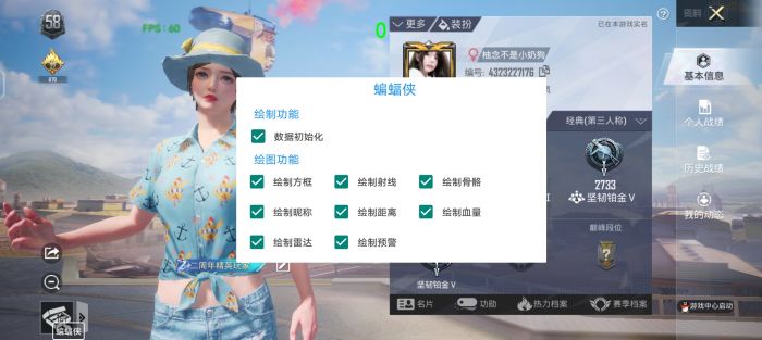 和平精英透视3元挂购买 - 性价比极高的实战辅助
